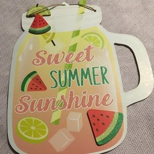 Tiki Bar signs set of 2 watermelon themed